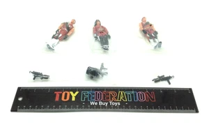 JoeCon 2002 Hasbro G.I. JOE COBRA Crimson Strike Team TOMAX. XAMOT & BARONESS - Picture 1 of 6