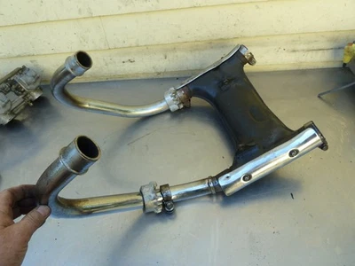 Cabezales de escape con colector CB400T 1981 Hawk Honda #R2 Foto 1 de 4