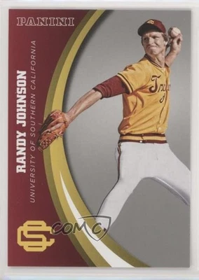 2015 Panini USC Trojans Silver Randy Johnson #26 HOF - Image 1 of 2