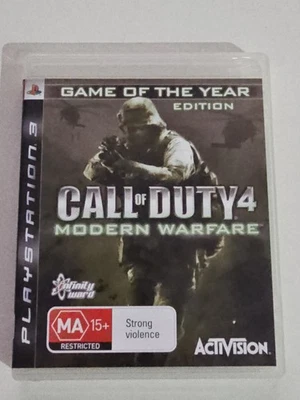 Call of Duty 4 Modern Warfare - Game of the Year Edition - COD PS3 Playstaion 3 - Image 1 of 4