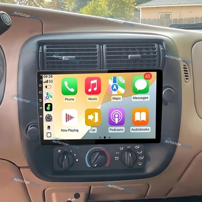 Radio estéreo GPS para automóvil 4+64G para Ford Ranger 1998-2006 10,1" Android 15 Carplay Foto 1 de 4