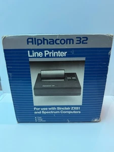 Drukarka 32 liniowa Alphacom | w pudełku | do Sinclair ZX81 i ZX Spectrum | Szybka wysyłka - Zdjęcie 1 z 5