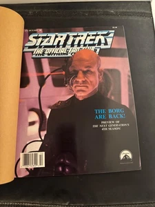 1990 Star Trek Official Fan Club Magazine #76 Borg Are Back 4th Season Preview - Bild 1 von 1