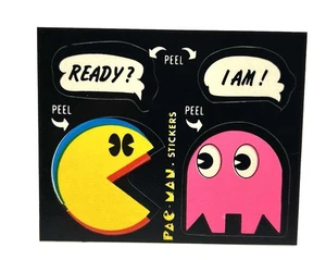 Pac-Man Sticker #52 1980 Fleer Bally Midway MFG Pinky - Picture 1 of 2