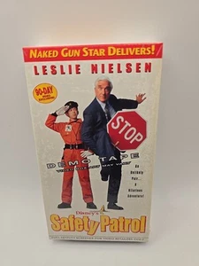 Disney's Safety Patrol VHS Leslie Nielsen *RARE* New Sealed Demo Screener Tape - Picture 1 of 3