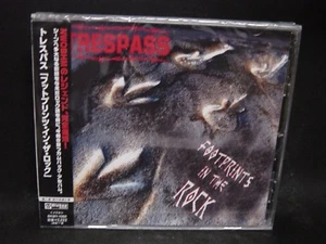 TRESPASS Footprints In The Rock JAPAN CD (Import With Obi & Liner Notes) NWOBHM - Picture 1 of 2