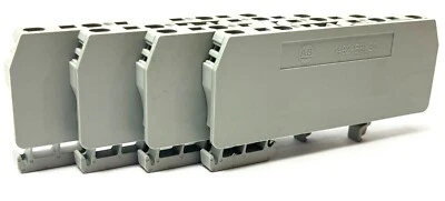 Allen Bradley 1492-L3Q Terminal Block w/ 1492-EBL3Q Cover LOT OF 4 - Image 1 of 4