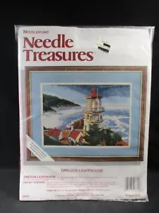 JCA Needle Treasures Needlepoint Kit - Faro dell'Oregon - Foto 1 di 5