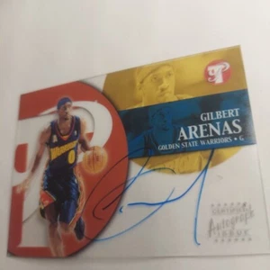 2002 Topps Pristine Gilbert Arenas Autograph Auto Warriors I49 - Picture 1 of 3