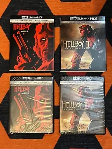 2 HELLBOY I&II The Golden Army Guillermo Del Toro w/SLIPCOVER NEW - Imagen 1 de 1