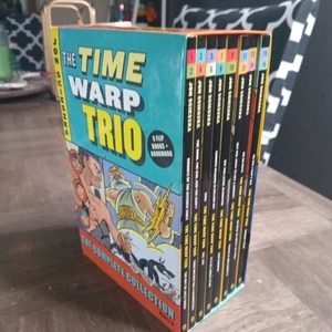 The Time Warp Trio Complete Collection 8 Book Boxed Set Vol 1-16 JON SCIESZKA - Picture 1 of 6