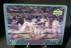 1997-98 Upper Deck Diamond Vision 3D 25 Gary Payton Basketball Card 🏀 Sonics