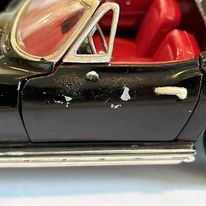 1:18 Ertl American Muscle Black 1967 Corvette L71 Convertible Chevrolet 7376 - Picture 1 of 9