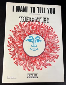 KLAUS VOORMAN Beatles 1966 "TOMORROW NEVER KNOWS"  Sheet Music ( 3482 - Picture 1 of 3