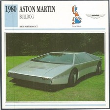 EDITO-SERVICE S A 1991 CLASSIC CARS-1980-ASTON MARTIN BULLDOG