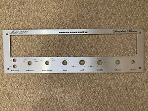 Original Marantz 2275 Receiver Front Panel Faceplate silver - Picture 1 of 4