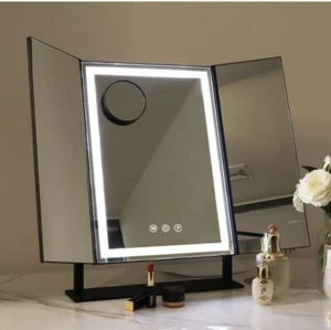 Vanity Make up Mirror with Lights 10X Magnification Touch Control 3 Lights Modes - Picture 1 of 7