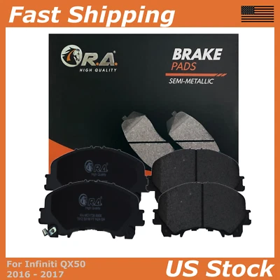 Pastillas de freno de disco delanteras para Infiniti QX50 2016-2017 3,7 L base deportiva utilitaria Foto 1 de 4