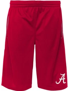 Youth Alabama Crimson Tide Crimson Vector Synthetic Shorts by Outerstuff !! - Picture 1 of 4