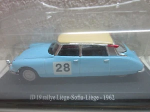 1/43 CITROEN DS ID19 RALLYE LIEGE SOFIA LIEGE 1961 UNIVERSAL HOBBIES - Imagen 1 de 1