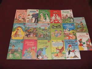 LOT OF 17 Vintage 1974-81 Children Books Disney Wonderful World Of Reading DUMBO - Picture 1 of 7