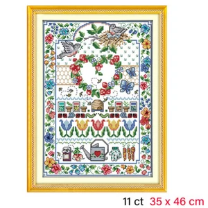Love - Needlework Embroidery DIY Counted Cross Stitch Pattern DMC Color - Picture 1 of 10
