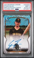 2023 Bowman Chrome Prospect HTA Choice Auto Ethan Salas /150 PSA 9 MINT 10
