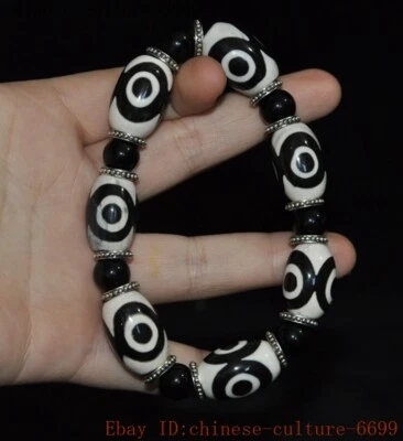 Pulsera brazalete pulsera cuentas Buda cuentas ónix dzi ágata de China Foto 1 de 4