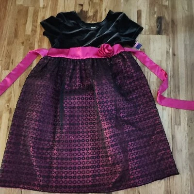 Nuevo sin etiquetas Vestido Cherokee Niñas Talla 6 Es Fiesta de Navidad Foto 1 de 4