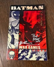 Batman War Games w/ Spoiler, Robin, Deadshot TPB SIGNED by 3 Artists!