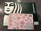 Starbucks Card JAPAN 2024 Sakura Cherry Blossoms Natural w/PIN
