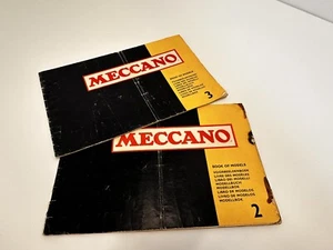 Meccano Book Model 2 & 3 Vintage Collectable - Picture 1 of 6
