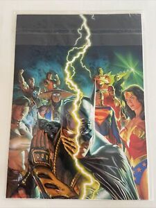 Mortal Kombat vs DC Universe Canvas Lithograph 5x7 -Alex Ross AUTO✨