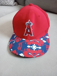 Baseballmütze Kappe Los Angeles Angels & Chevron Hawaiian Art Sixth Man Promotions  - Bild 1 von 4