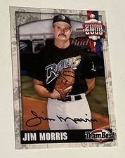 2000 Team Best Jim Morris RC Autograph Auto The Rookie Movie