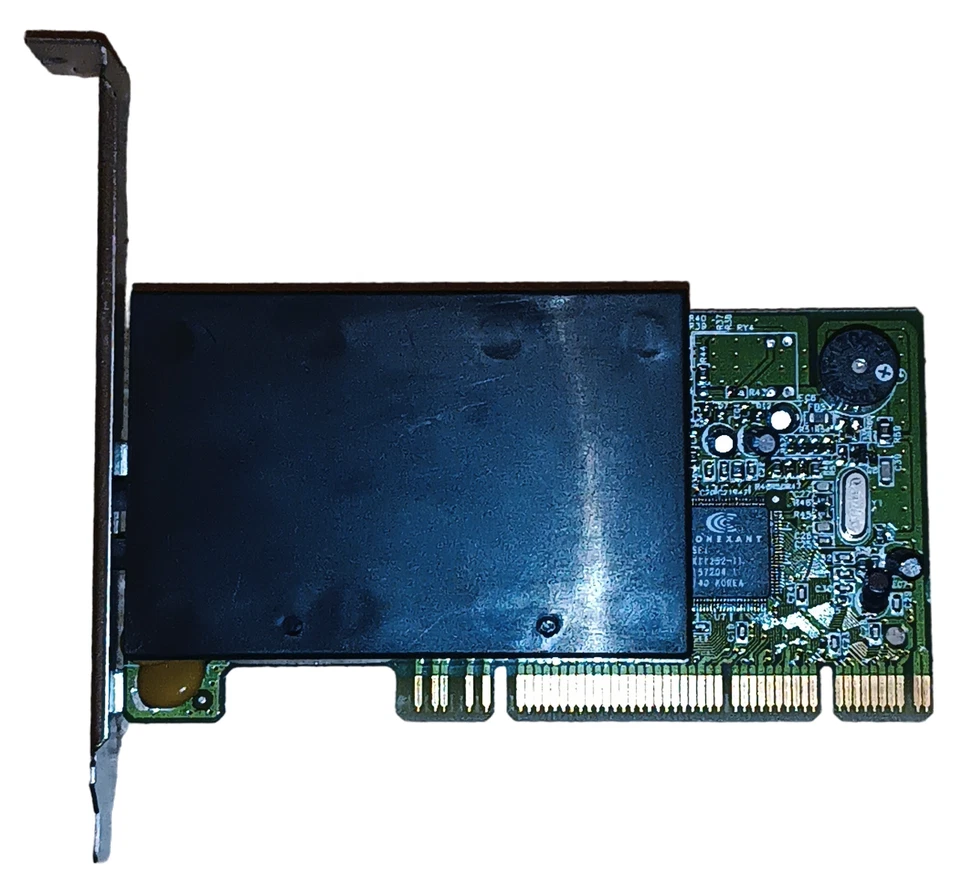 Aztech MSP3885-E PCI Data Fax Communication Modem Card Line Karte 810-A64069-A30 - Bild 1 von 4