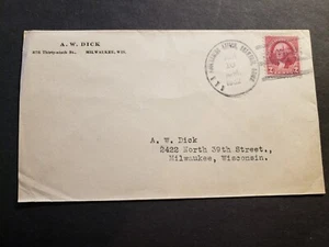 SHANGHAI, CHINA 1932 Postal History Cover Purchasing Office to Milwaukee, WI - Picture 1 of 2