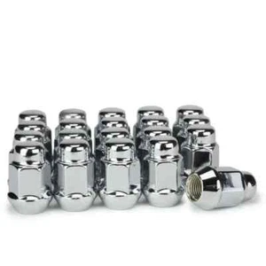 GOLF CART LUG NUTS CHROME  16PC YAMAHA CLUB CAR 12mm x 1.25  METRIC CLOSED END - Bild 1 von 1