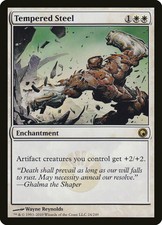 1x FOIL Tempered Steel SOM #024 MTG magic English NM/Unplay rare R card