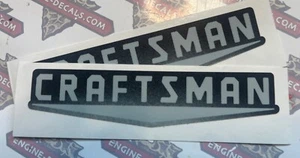 "Caja de calcomanías de herramientas Craftsman V gris y negro desvanecimiento 4"" juego 2" - Imagen 1 de 1