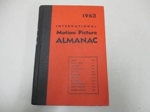 1963 International Motion Picture  Almanac Hardcover - Picture 1 of 8