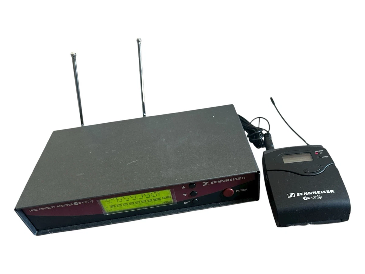 ゼンハイザー　EW100 レシーバー + EW100 G2マイクセット ゼンハイザー EW100 レシーバー + EW100 G2マイクセット ゼンハイザー