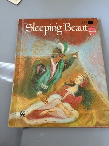 BOOK CHILDRENS VINTAGE Sleeping Beauty WONDER BOOKS 1976 Evelyn Andreas - Foto 1 di 4