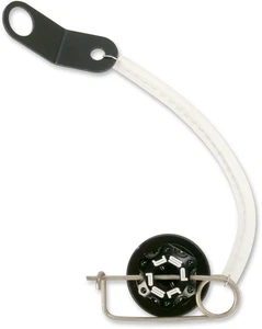 PSR Oil Filler Cap Kit - M25 x 1.5 - Black Motorcycle Street Bike Dirt Bike - Picture 1 of 4