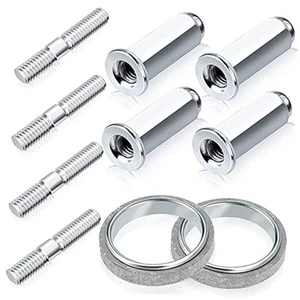  10 Stück Gy6 Auspuff Schrauben und Dichtungssatz für 50cc 125cc 150cc Roller 10tlg - Bild 1 von 8