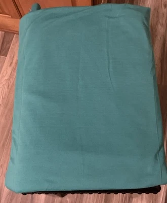 Knit Green Fabric 1 1/2 Yards 72" Wide Sewing Crafts - Image 1 of 2