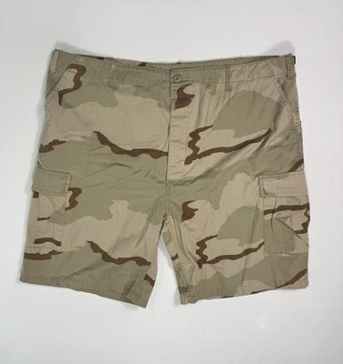 Rothco BDU Cargo Short Mens 2XL Desert Camouflage Adjustable Waist 43-47 Army - Image 1 of 4