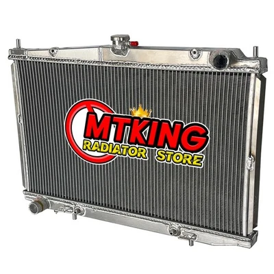 Radiador de aluminio para Nissan Altima GLE GLE-E SE XE L4 1993-2001 2000 1999 2,4 L Foto 1 de 4