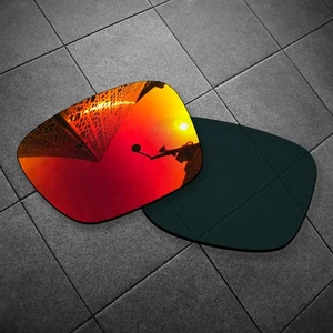 Lente de repuesto espejada naranja roja para Oakley astilla plegable/plegable - Imagen 1 de 2