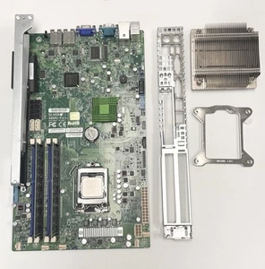 SUPERMICRO X9SPU-F Motherboard Intel E3-1275V2 3.50GHz w/2x4GB Memor - Picture 1 of 8